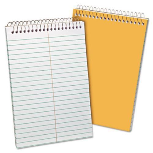 Ampad 25774 Envirotec Recycled Steno Book, Gregg Rule, 6 X 9, White, 80 Sheets
