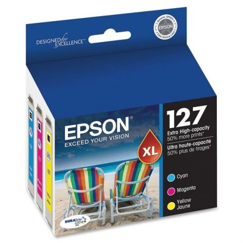 EPSON - ACCESSORIES T127520 CYAN MAGENTA YELLOW INK CART