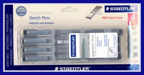 8 STAEDTLER Artist Pigment Liner SKETCH PENS 4 Sizes