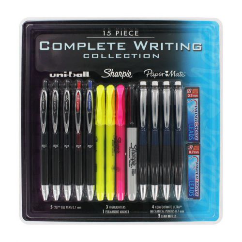 15 Piece Value Pack Set - Uni-Ball, Sharpie, Papermate