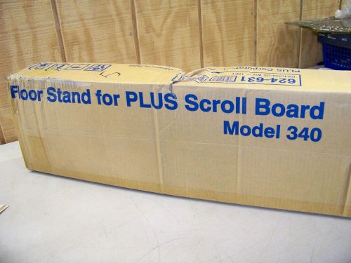 Floor stand for plus scroll board model 340 new other 624-631 cb-l340-os wh for sale