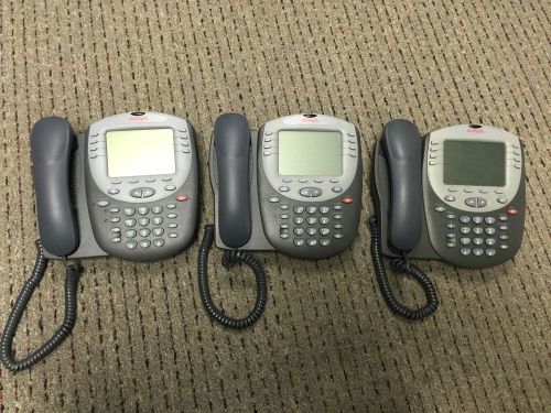 Avaya 2420 Office Phones ** LOT OF 3 **