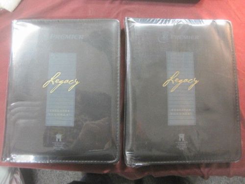 Lot of 2 Premier Legacy Educator Planners - 10&#034; x 8&#034; - IN ORIGINAL SHRINK - NIB!