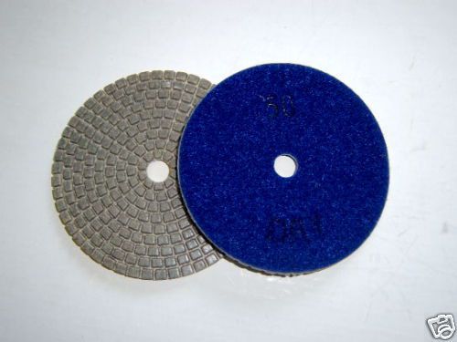 4&#034; Premium Dry  Diamond Polishing Pad,50# (Metal Pad)