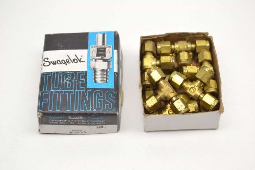 NEW SWAGELOK B-200-3 BRASS TEE TUBE MALE 1/8 IN TUBE 1/8IN NPT FITTING B479755