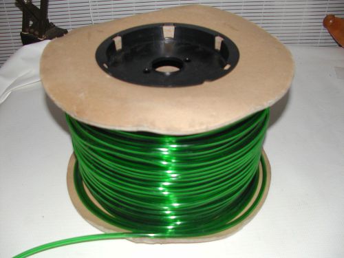 1/8&#034;x 50&#039; clear bright green vinyl flexible pvc plastic tubing for sale