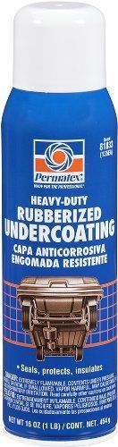 20 Ounce Aerosol Can Permatex 81833 Heavy Duty Rubberized Undercoating, 16 oz.