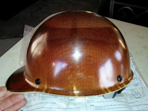 Brand new msa safety  skullgard cap hard hat, natural with ratchet suspension for sale