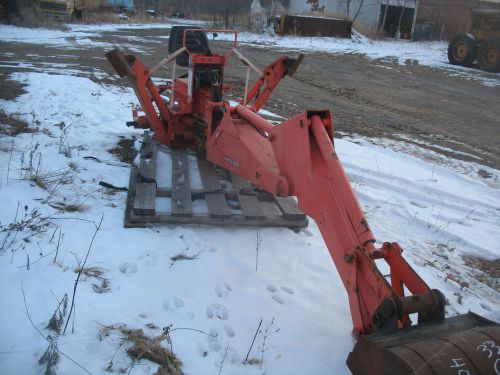 kubota backhoe model 4560 attachement 3point pto tractor loader hyd pump contnd