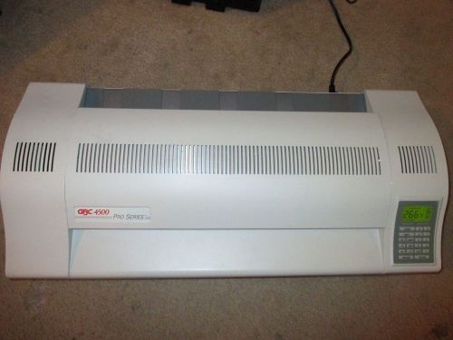 GBC 4500 PRO SERIES 18&#034; HOT COLD LAMINATOR 9 SPEED ADJUSTABLE TEMPERATURE