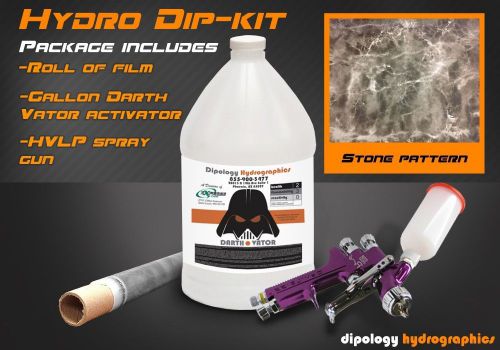 Hydrographics Dip Kit Water Transfer Printing Film Hydro Dip - Stone Film