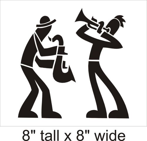 2X Music Band Decal Vinyl Car i Pad Laptop Window Wall Sticker-FA115