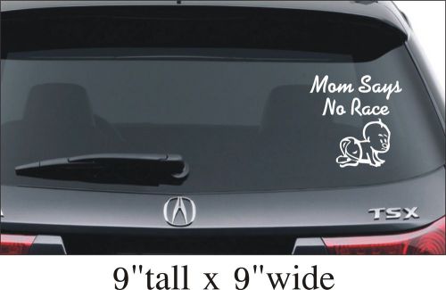 2X Mom Says... Funny Car Truck Bumper Vinyl Sticker Decal Decor Art Gift -1905