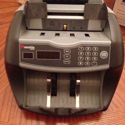 Cassida 6600 Money Counter Paper Bill Needs Repair Not Working Comes W/ Charger