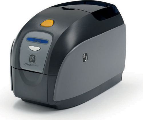 NEW! Zebra ZXP Series 1 Card Printer Single Sided Z11-00000000US00