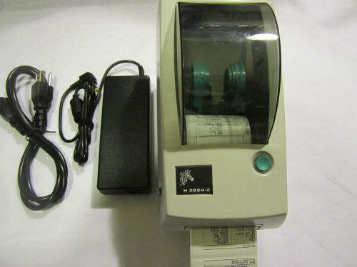 Zebra LP2824-Z H2824-Z Direct thermal printer Ethernet Network With Power Supply