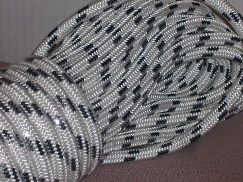 Double Braid Polyester 5/8&#034;x 125 feet arborist rigging tree bull rope line