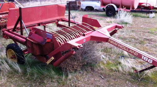 NEW HOLLAND WINDROW INVERTER 166. HAY FORAGE TWINE BALE FARM MOISTURE REGULATER