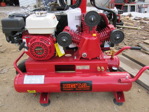 Digital dp-6518 gasoline air compressor 6.5 hp o.h.v. honda engine for sale