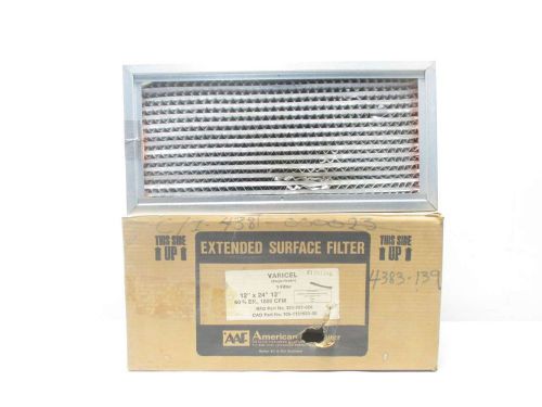 New aaf 331-757-050 varicel 12x24x12in air filter element d483380 for sale