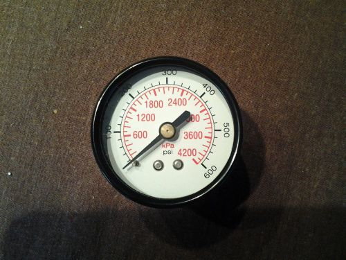 AIR PRESSURE GAUGE...0-600 Psi...NEW IN BOX...(LAST ONE!)