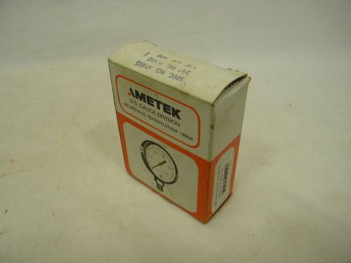 New/NOS AMATEK/U.S. Gauge Div Air Pressure Gauge 60 PSI (compressor/tool/diesel)