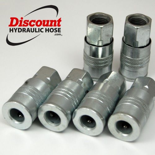 6 NEW 1/4&#034; NPT Female x ARO Quick Connect Couplers - similar to Dixon DC38