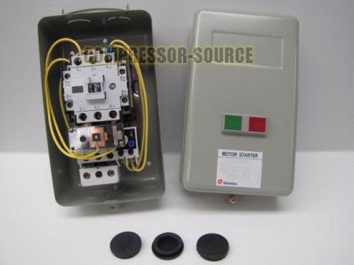 NEW 5 HP SINGLE PHASE MAGNETIC STARTER MOTOR CONTROL