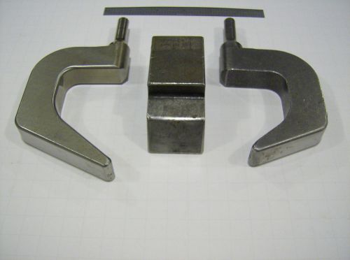 3 Rivet Gun Bucking Bar C-set 25 Degree .401&#034; Shank Aircraft Tools