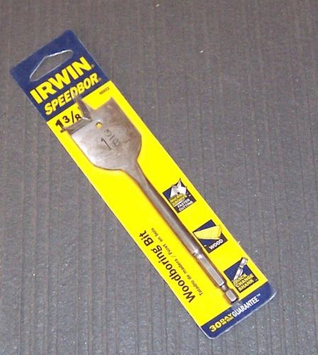 Irwin 88822 1-3/8&#034; Speedbor Blue Groove Spade Bit