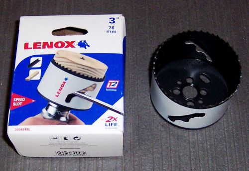 Lenox Tools 3004848L 3&#034; Bi-Metal Speed Slot Hole Saw