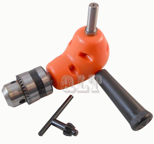 Angle Adaptor Metal Gear 90 DEGREE Right Angle Drill Attachment 3/8&#034; Chuck NEW