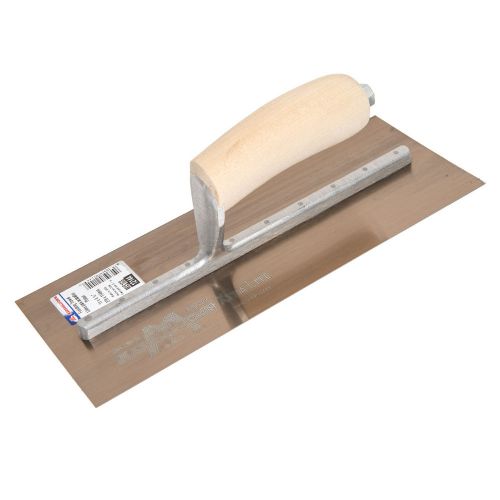 Marshalltown 11&#034; X 4-1/2&#034; Golden Stainless Steel Finishing Trowel MXS1GS