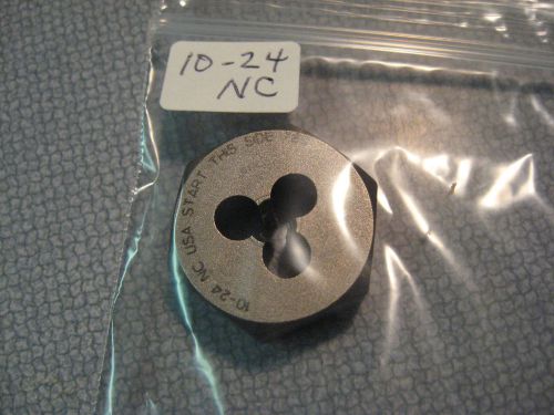 NEW American USA Made 1&#034; Hex Die, Threadit 10-24NC 10-24 NC