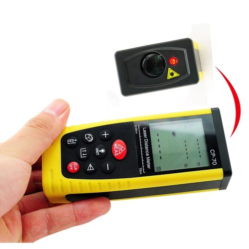 70m handheld laser rangefinder distance meter volume area measure tool accuracy for sale