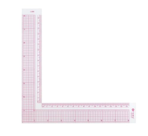 NEW Westcott 8-Inch/17cm L-Square Inch/Metric (L-808)