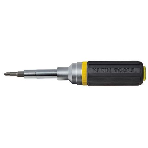 Klein Tools 32558 Ratcheting Multi-Bit Screwdriver / Nut Driver - NEW!