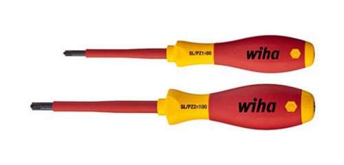 Wiha SB328S2 Screwdriver Set Slotted/PoziDriv Terminal VDE 1000V Insulated Xeno