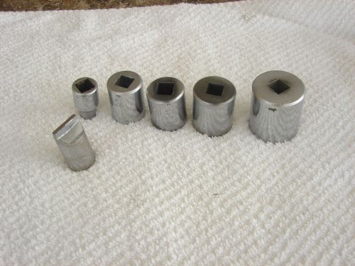 6 Vintage Thorsen Sockets