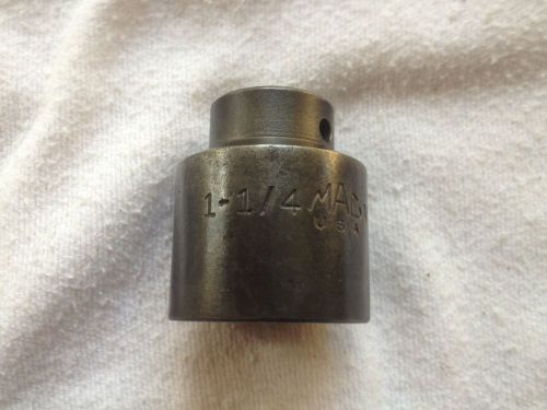 Mac Tool 1/2 Short Impact Socket 1-1/4 P/N 406 FREE  SHIPPING