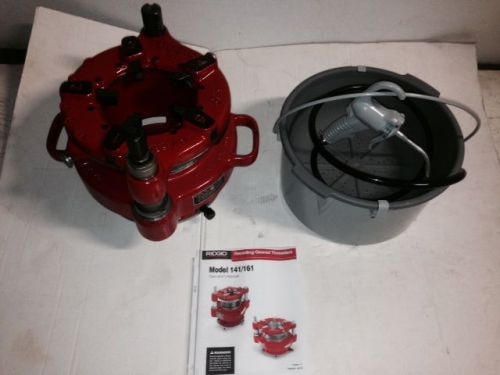 Ridgid 141 pipe threader die 2-4&#034; 300 compact 535 600 700 1822 bucket oiler oil for sale