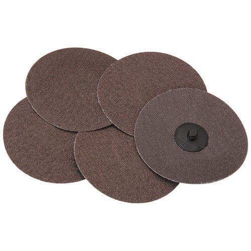 3 in. 180 Grit Twist-Lock Abrasive Discs   5 Piece Set