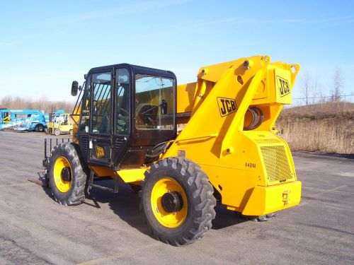 Used 2008 jcb 508c telehandler 8000 lull type telescopic 42 feet fork truck for sale