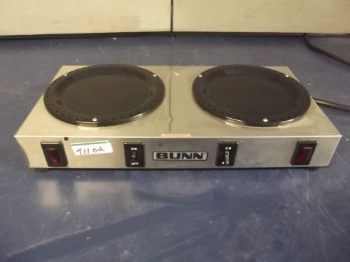 Bunn Model WX-2 Dual Coffe Pot Warmer - Works Great! - Portable - T1102