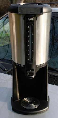 Kinox 2.5 liter connoisserve thermal gravity coffee dispenser used for sale