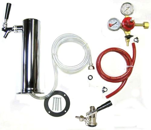 1 tap tower kegerator home beer bar kit # htk3 for sale