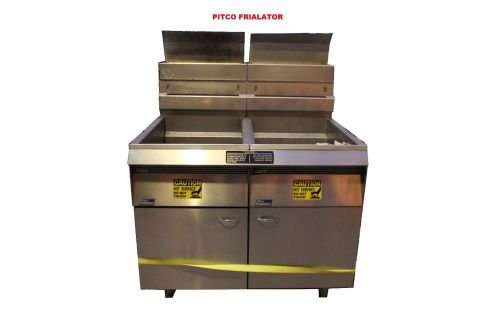 PITCO FRIALATOR 2 BAY PITCO GAS FRYER MODEL 18SY