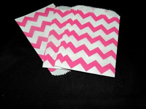 100 pink kraft mini 3x5 inch bags, itty bitty goody paper bags,party favor bags for sale