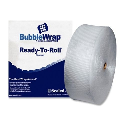 Sealed air 33246 bubble wrap cushioning material 12inx250&#039; roll 3/16in bubb for sale
