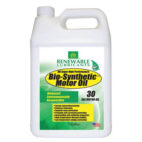 Engine oil, bio-synthetic, 1 gal., sae 30 85243 for sale